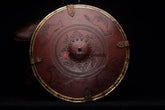 Leather Covered Metal Shield (5)